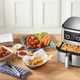 Insignia 5-qt. Analog Air Fryer Stainless Steel | $40 | Best Buy
